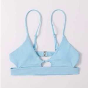 SHEIN cut out bikini top